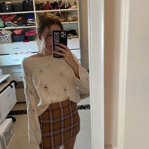 Plaid skirt